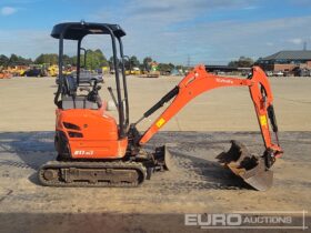 2018 Kubota U17-3A Mini Excavators For Auction: Leeds – 23rd, 24th, 25th, 26th October @ 08:00am full