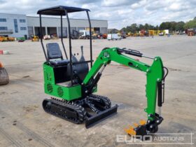 Unused 2024 JPC KV12 Mini Excavators For Auction: Leeds – 23rd, 24th, 25th, 26th October @ 08:00am full