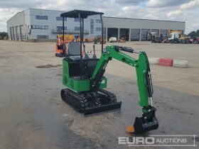 Unused 2024 JPC KV12 Mini Excavators For Auction: Leeds – 23rd, 24th, 25th, 26th October @ 08:00am full