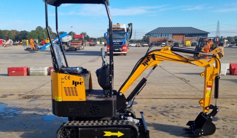 Unused 2024 JPC HT12 Mini Excavators For Auction: Leeds – 23rd, 24th, 25th, 26th October @ 08:00am full