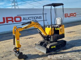 Unused 2024 JPC HT12 Mini Excavators For Auction: Leeds – 23rd, 24th, 25th, 26th October @ 08:00am