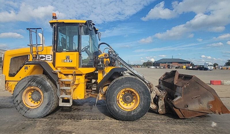 2019 JCB 437WHT Wheeled Loaders For Auction: Leeds – 23rd, 24th, 25th, 26th October @ 08:00am full