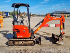 2018 Kubota U17-3A Mini Excavators For Auction: Leeds – 23rd, 24th, 25th, 26th October @ 08:00am full