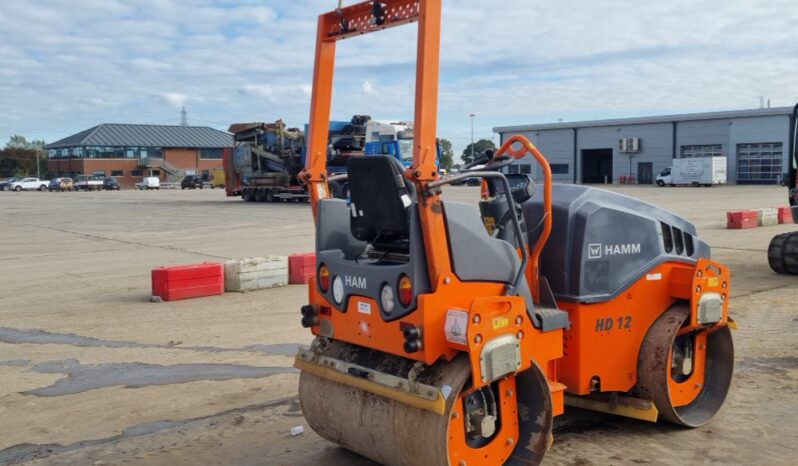 2017 Hamm HD12VV Rollers For Auction: Leeds – 23rd, 24th, 25th, 26th October @ 08:00am full