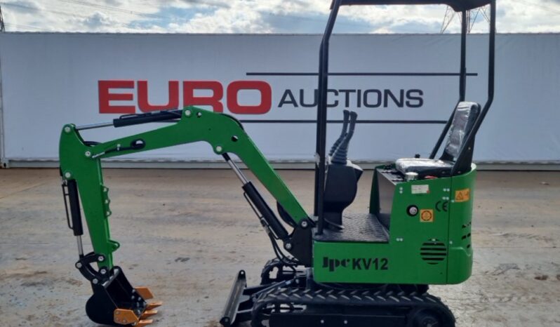 Unused 2024 JPC KV12 Mini Excavators For Auction: Leeds – 23rd, 24th, 25th, 26th October @ 08:00am full