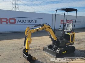 Unused 2024 Colt YFE10 Mini Excavators For Auction: Leeds – 23rd, 24th, 25th, 26th October @ 08:00am