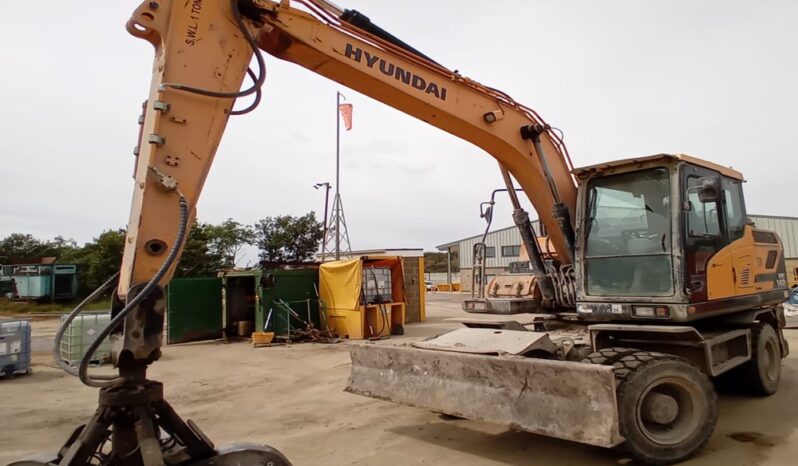 2017 Hyundai HW140 Wheeled Excavators For Auction: Leeds – 23rd, 24th, 25th, 26th October @ 08:00am