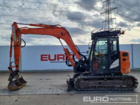 2018 Hitachi ZX85USB-5A 6 Ton+ Excavators For Auction: Leeds – 23rd, 24th, 25th, 26th October @ 08:00am full