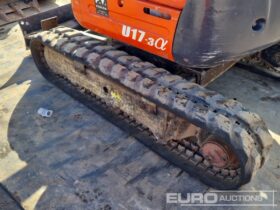 2018 Kubota U17-3A Mini Excavators For Auction: Leeds – 23rd, 24th, 25th, 26th October @ 08:00am full