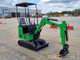 Unused 2024 JPC KV12 Mini Excavators For Auction: Leeds – 23rd, 24th, 25th, 26th October @ 08:00am full