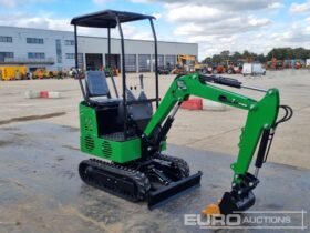 Unused 2024 JPC KV12 Mini Excavators For Auction: Leeds – 23rd, 24th, 25th, 26th October @ 08:00am full