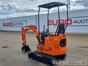 Unused 2024 JPC KV12 Mini Excavators For Auction: Leeds – 23rd, 24th, 25th, 26th October @ 08:00am full