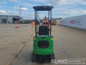 Unused 2024 JPC KV12 Mini Excavators For Auction: Leeds – 23rd, 24th, 25th, 26th October @ 08:00am full