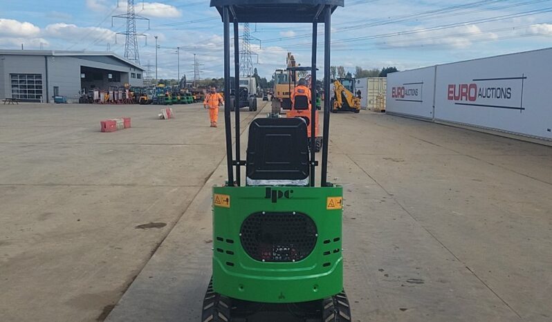 Unused 2024 JPC KV12 Mini Excavators For Auction: Leeds – 23rd, 24th, 25th, 26th October @ 08:00am full