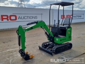 Unused 2024 JPC KV12 Mini Excavators For Auction: Leeds – 23rd, 24th, 25th, 26th October @ 08:00am