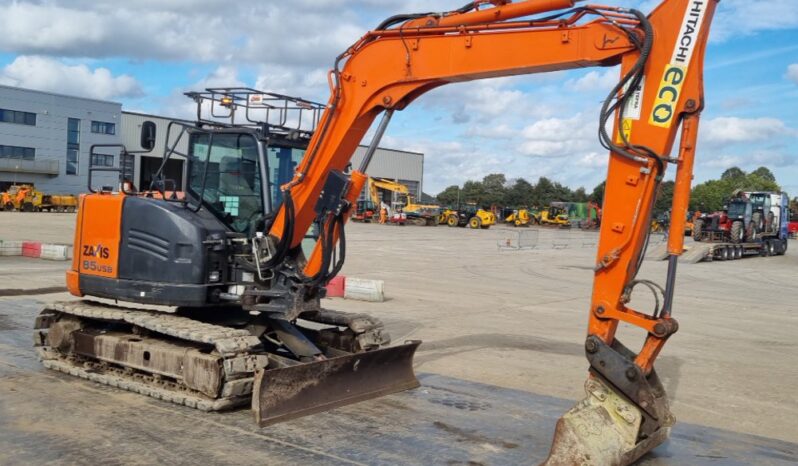 2018 Hitachi ZX85USB-5A 6 Ton+ Excavators For Auction: Leeds – 23rd, 24th, 25th, 26th October @ 08:00am full