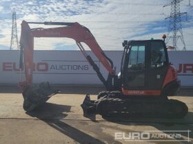 2018 Kubota KX080-4A 6 Ton+ Excavators For Auction: Leeds – 23rd, 24th, 25th, 26th October @ 08:00am full