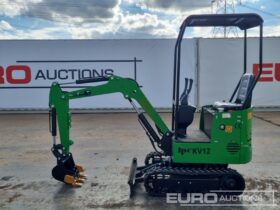 Unused 2024 JPC KV12 Mini Excavators For Auction: Leeds – 23rd, 24th, 25th, 26th October @ 08:00am full