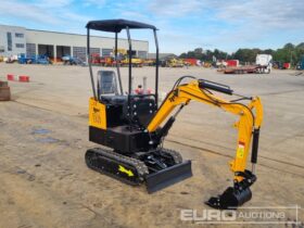 Unused 2024 JPC HT12 Mini Excavators For Auction: Leeds – 23rd, 24th, 25th, 26th October @ 08:00am full