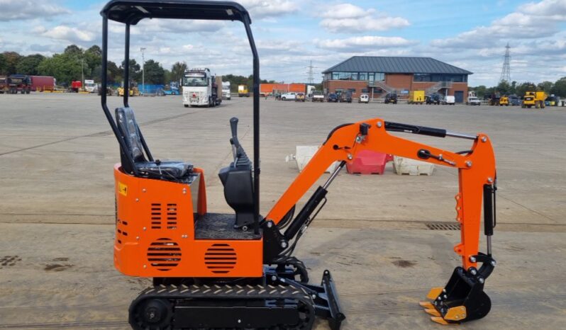 Unused 2024 JPC KV12 Mini Excavators For Auction: Leeds – 23rd, 24th, 25th, 26th October @ 08:00am full