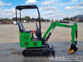 Unused 2024 JPC KV12 Mini Excavators For Auction: Leeds – 23rd, 24th, 25th, 26th October @ 08:00am full