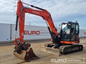 2018 Kubota KX080-4A 6 Ton+ Excavators For Auction: Leeds – 23rd, 24th, 25th, 26th October @ 08:00am