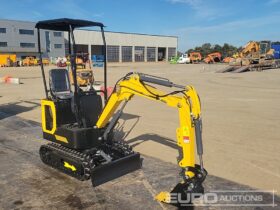 Unused 2024 Colt YFE10 Mini Excavators For Auction: Leeds – 23rd, 24th, 25th, 26th October @ 08:00am full