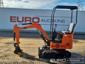 Unused 2024 JPC KV12 Mini Excavators For Auction: Leeds – 23rd, 24th, 25th, 26th October @ 08:00am full