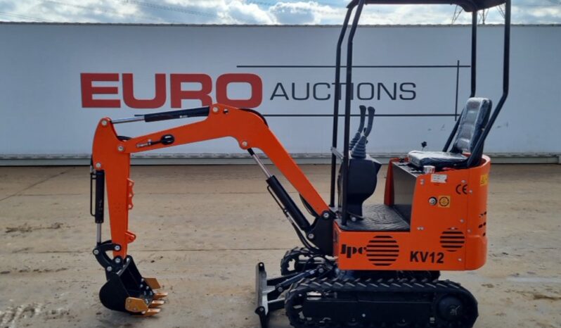 Unused 2024 JPC KV12 Mini Excavators For Auction: Leeds – 23rd, 24th, 25th, 26th October @ 08:00am full