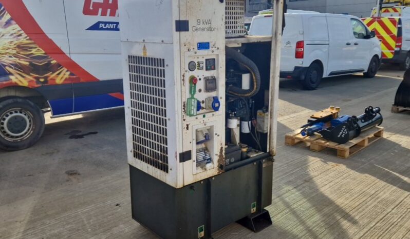 2013 Harrington 9VA Static Generator, Kubota Engine (Parts Missing) Generators For Auction: Leeds – 23rd, 24th, 25th, 26th October @ 08:00am