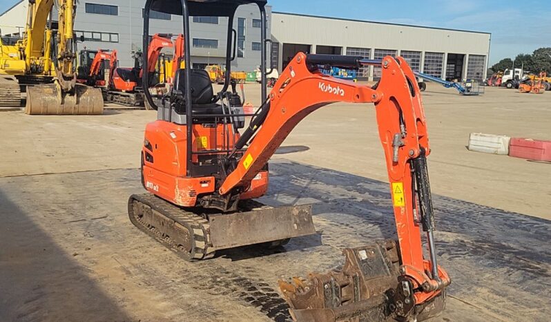 2018 Kubota U17-3A Mini Excavators For Auction: Leeds – 23rd, 24th, 25th, 26th October @ 08:00am full