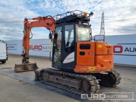 2018 Hitachi ZX85USB-5A 6 Ton+ Excavators For Auction: Leeds – 23rd, 24th, 25th, 26th October @ 08:00am full