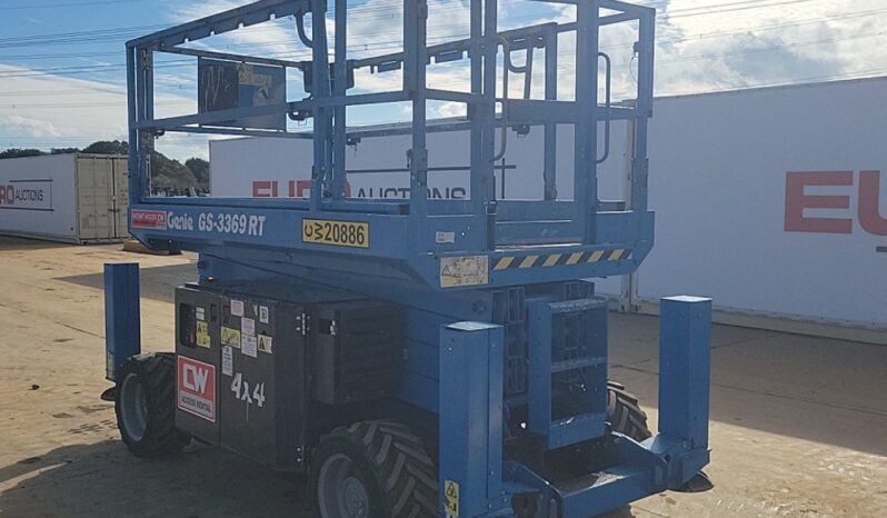 Genie GS3369RT Manlifts For Auction: Leeds – 23rd, 24th, 25th, 26th October @ 08:00am full