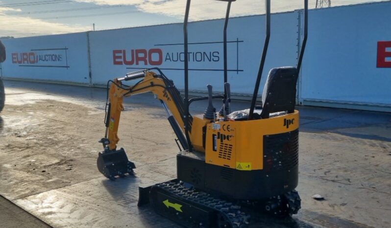 Unused 2024 JPC HT12 Mini Excavators For Auction: Leeds – 23rd, 24th, 25th, 26th October @ 08:00am full