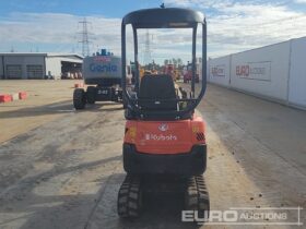 2018 Kubota U17-3A Mini Excavators For Auction: Leeds – 23rd, 24th, 25th, 26th October @ 08:00am full