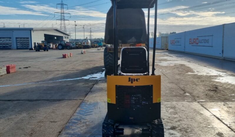 Unused 2024 JPC HT12 Mini Excavators For Auction: Leeds – 23rd, 24th, 25th, 26th October @ 08:00am full