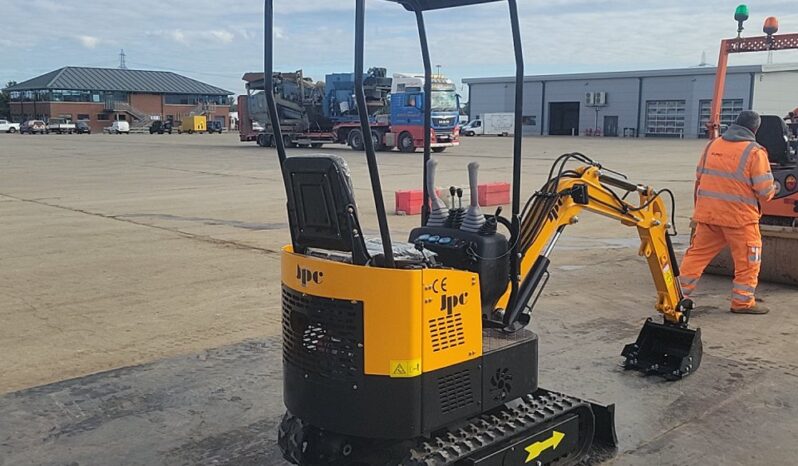 Unused 2024 JPC HT12 Mini Excavators For Auction: Leeds – 23rd, 24th, 25th, 26th October @ 08:00am full