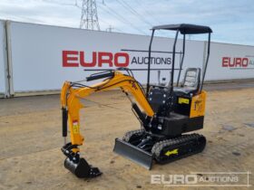 Unused 2024 JPC HT12 Mini Excavators For Auction: Leeds – 23rd, 24th, 25th, 26th October @ 08:00am