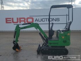 Unused 2024 JPC KV12 Mini Excavators For Auction: Leeds – 23rd, 24th, 25th, 26th October @ 08:00am full