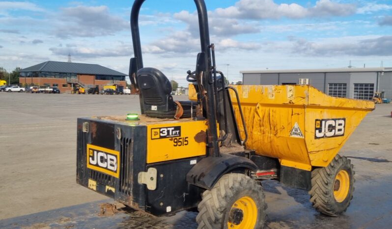 JCB 3TFT Site Dumpers For Auction: Leeds – 23rd, 24th, 25th, 26th October @ 08:00am full