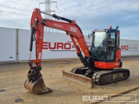 2018 Kubota U55-4 Mini Excavators For Auction: Leeds – 23rd, 24th, 25th, 26th October @ 08:00am