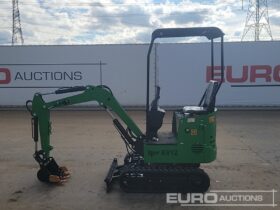 Unused 2024 JPC KV12 Mini Excavators For Auction: Leeds – 23rd, 24th, 25th, 26th October @ 08:00am full