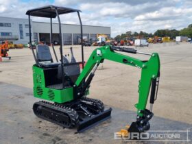 Unused 2024 JPC KV12 Mini Excavators For Auction: Leeds – 23rd, 24th, 25th, 26th October @ 08:00am full