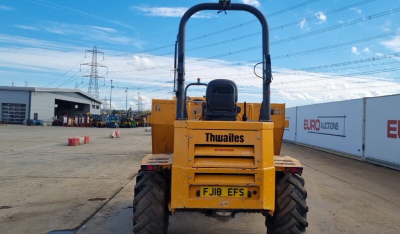 2018 Thwaites 6 Ton Site Dumpers For Auction: Leeds – 23rd, 24th, 25th, 26th October @ 08:00am full