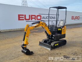 Unused 2024 JPC HT12 Mini Excavators For Auction: Leeds – 23rd, 24th, 25th, 26th October @ 08:00am