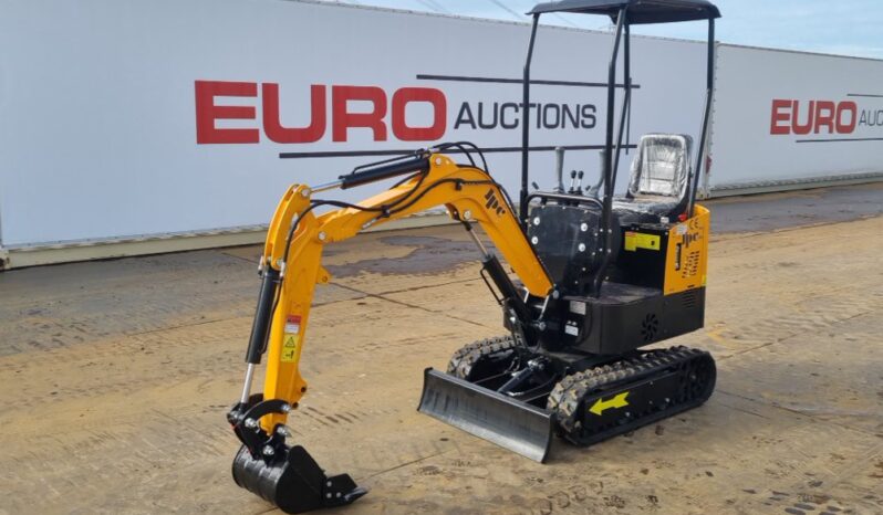 Unused 2024 JPC HT12 Mini Excavators For Auction: Leeds – 23rd, 24th, 25th, 26th October @ 08:00am