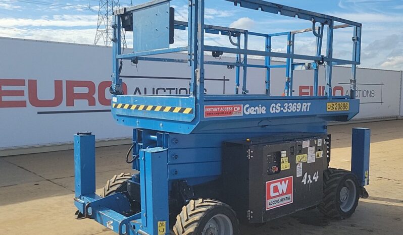 Genie GS3369RT Manlifts For Auction: Leeds – 23rd, 24th, 25th, 26th October @ 08:00am