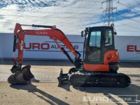 2018 Kubota U48-4 Mini Excavators For Auction: Leeds – 23rd, 24th, 25th, 26th October @ 08:00am full