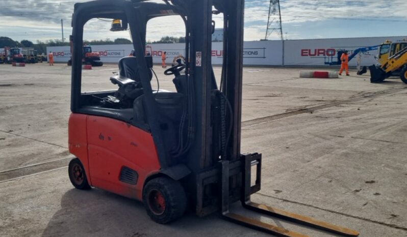 2012 Linde E18PH-01 Forklifts For Auction: Leeds – 23rd, 24th, 25th, 26th October @ 08:00am full