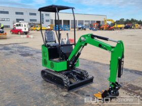 Unused 2024 JPC KV12 Mini Excavators For Auction: Leeds – 23rd, 24th, 25th, 26th October @ 08:00am full